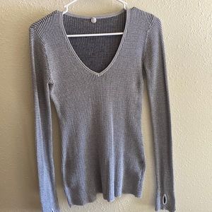 MARGARET OLEARY-waffle thermal WOMENS SIZE S